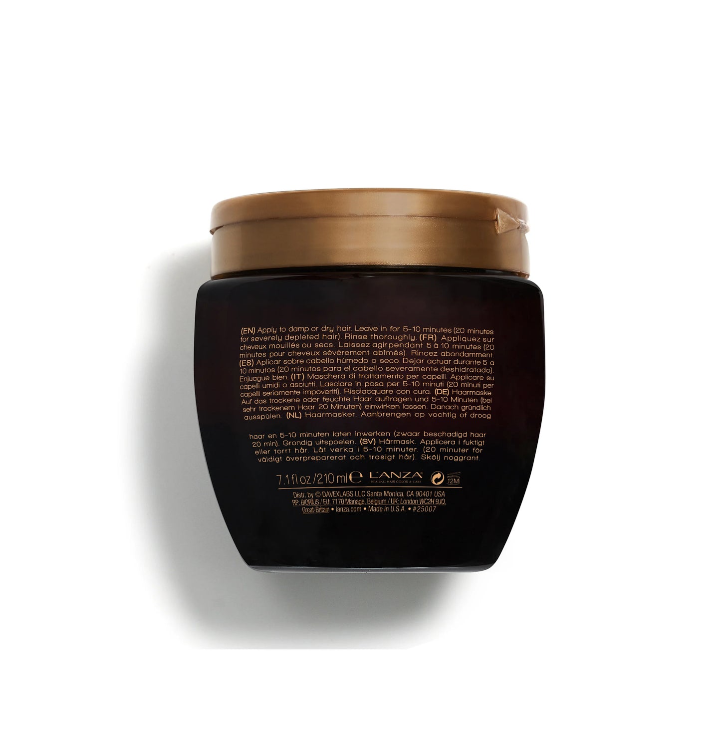 Intensive Hair Masque Keratin Healing Oil